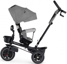 Дитячий триколісний велосипед Kinderkraft Spinstep Platinum Grey
